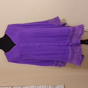 PURPLE blouse
